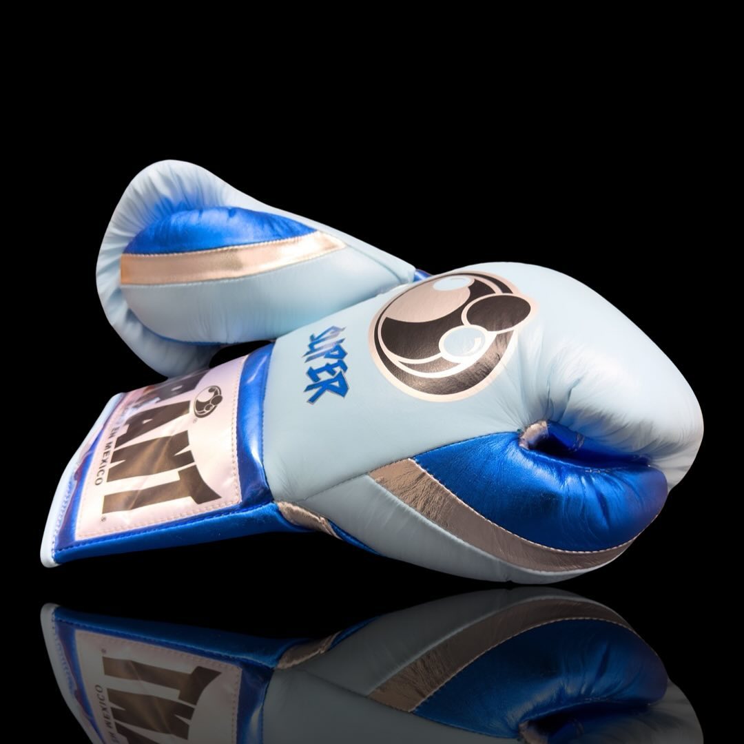 Grant Boxing Gloves Sky-Blue/Blue Customizable