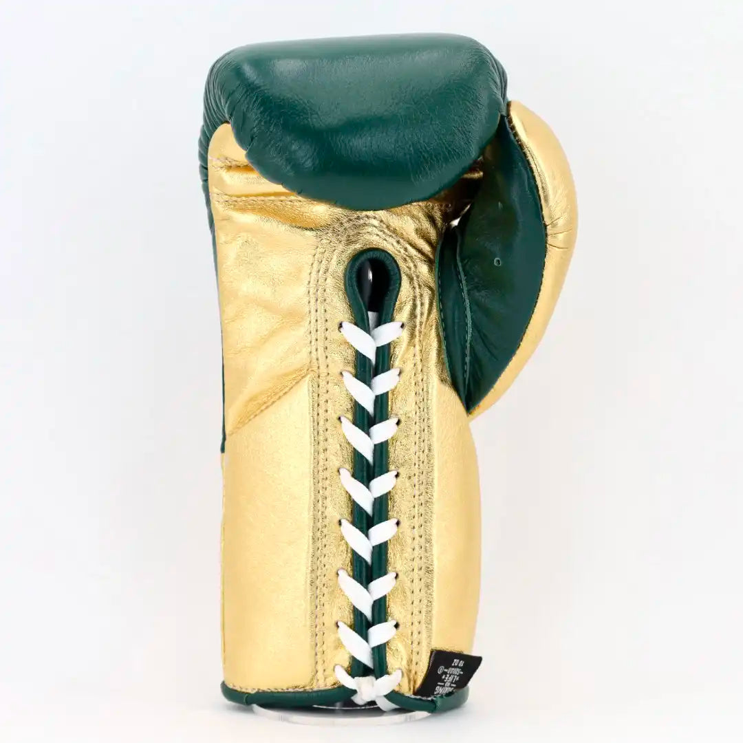 No Boxing No Life Boxing Gloves Dark-Green/Gold Sparring