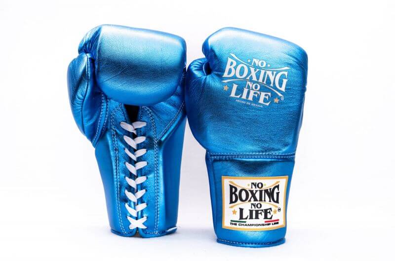 No Boxing No Life Boxing Gloves Blue Heavy Bag