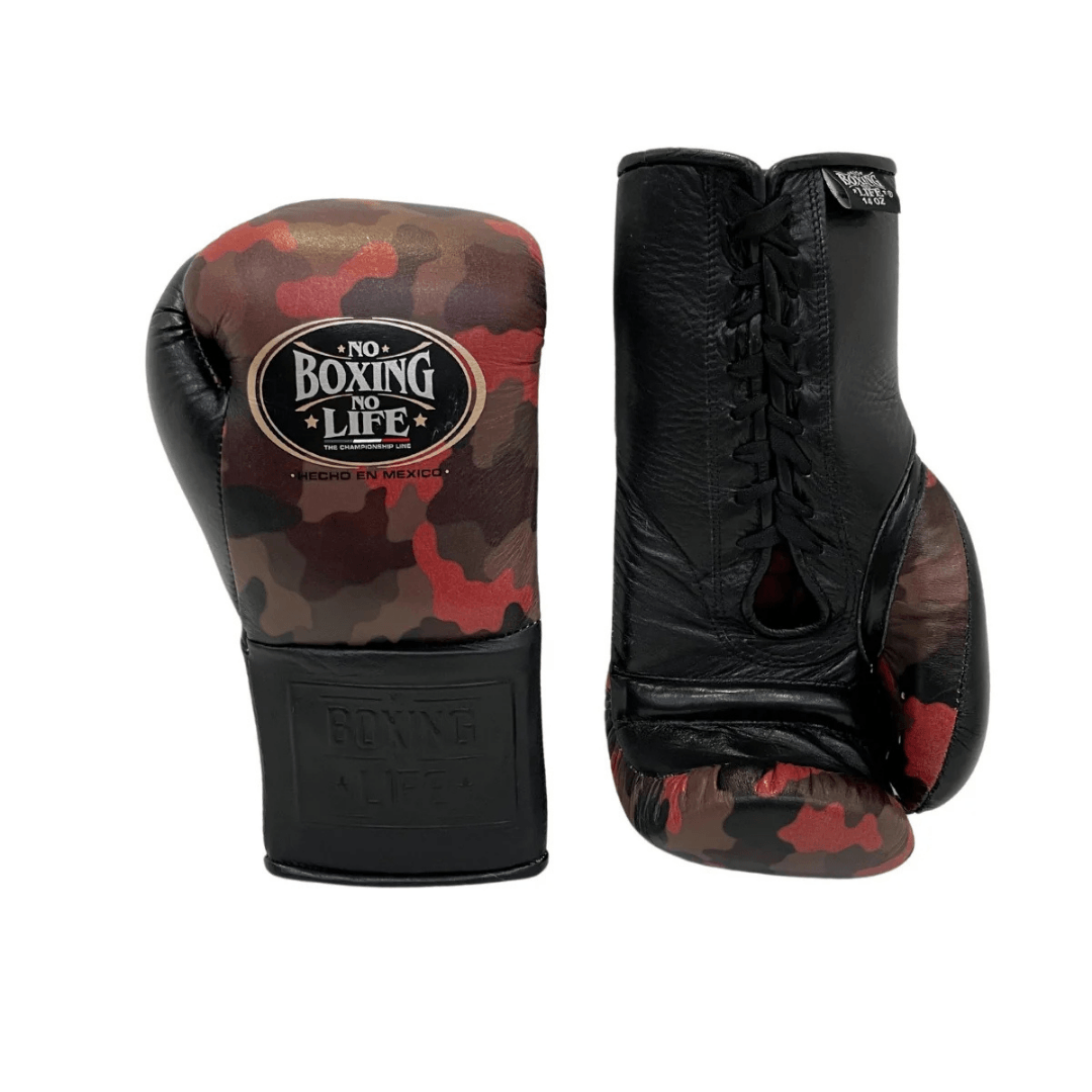 No Boxing No Life Boxing Gloves Brown/Black Custom Fit