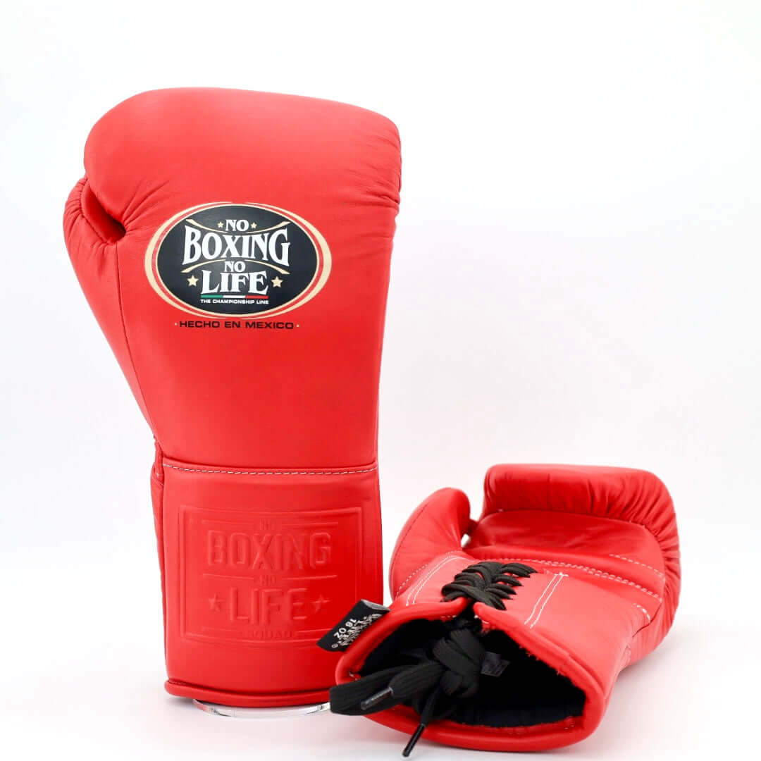 No Boxing No Life Boxing Gloves Red Boxing Training