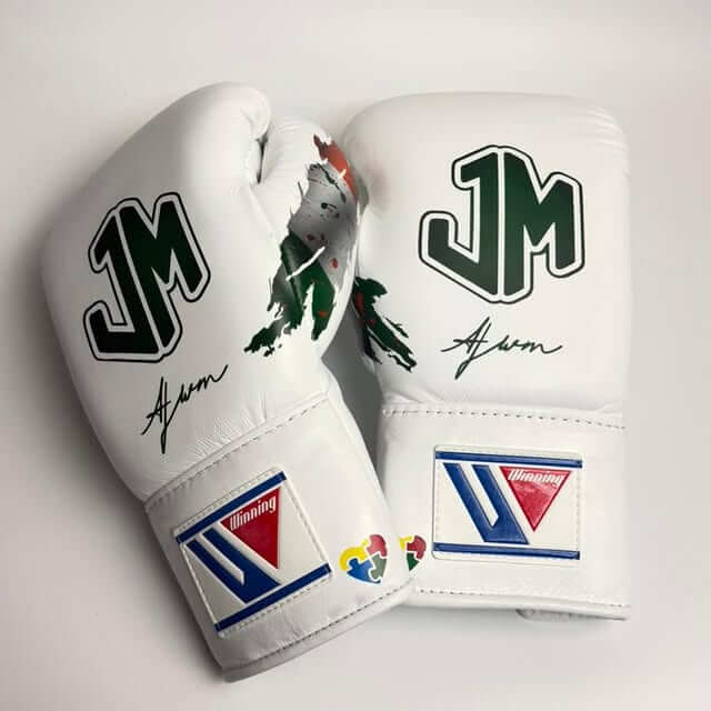 Winning Boxing Gloves White Custom