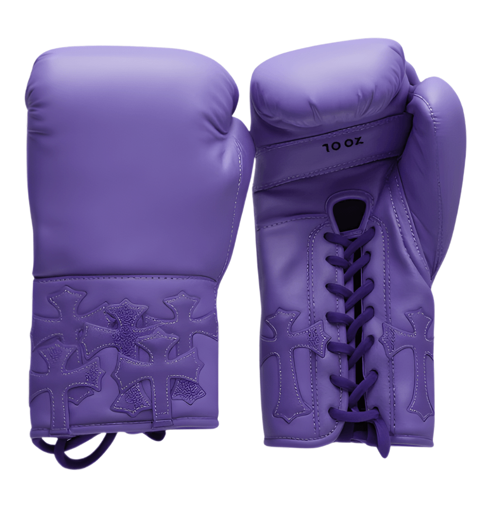 Winning Boxing Gloves White Lace-Up 16oz