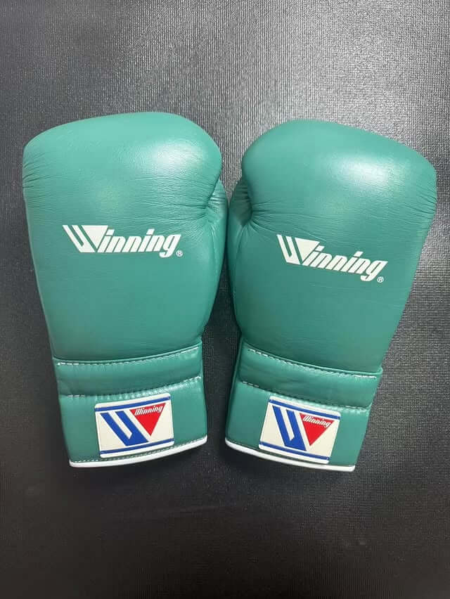 Winning Boxing Gloves Teal Custom