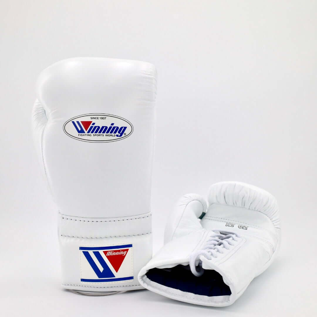Winning Boxing Gloves White Training