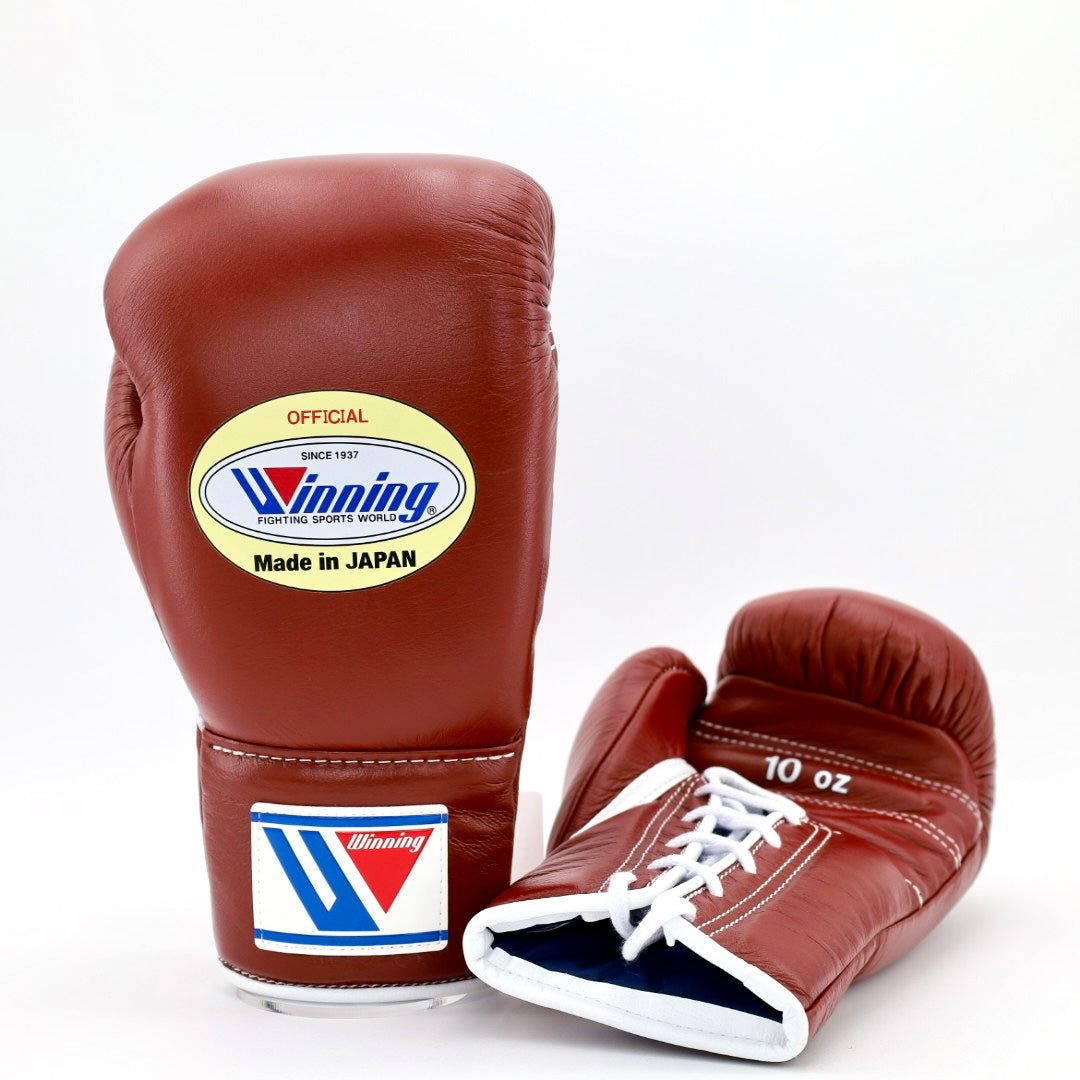 Winning Boxing Gloves Brown Sparring