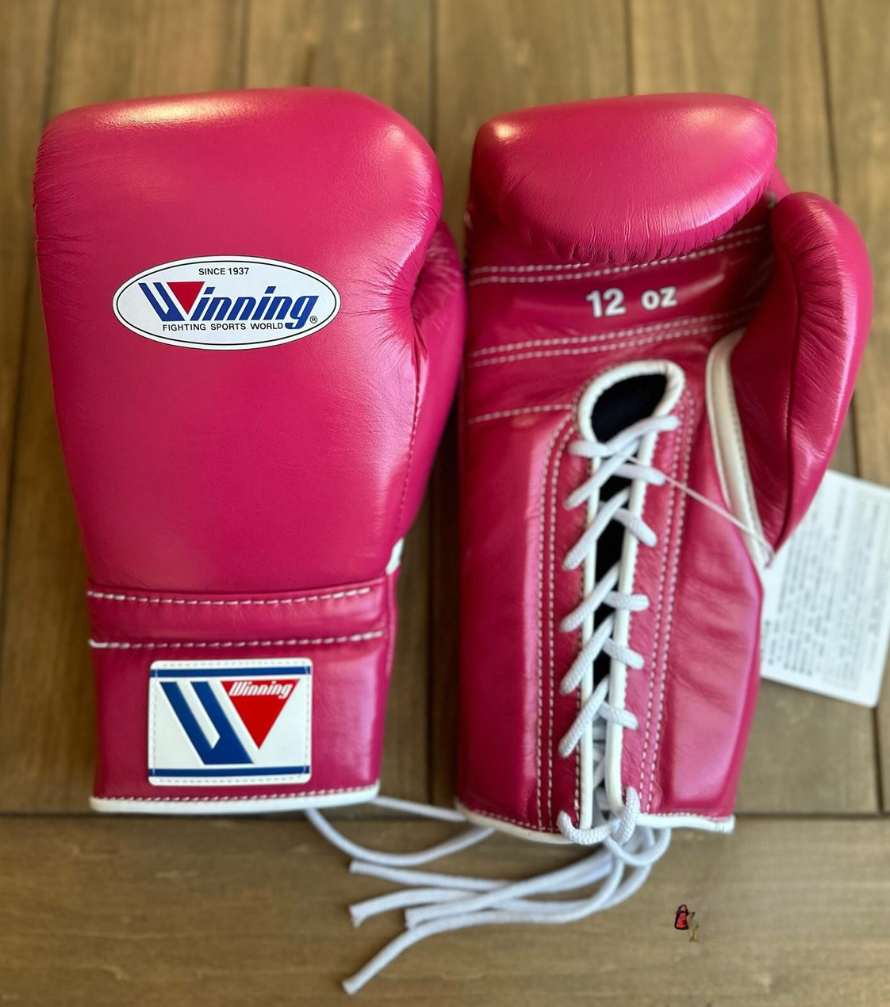 Winning Boxing Gloves Pink Boxing Training
