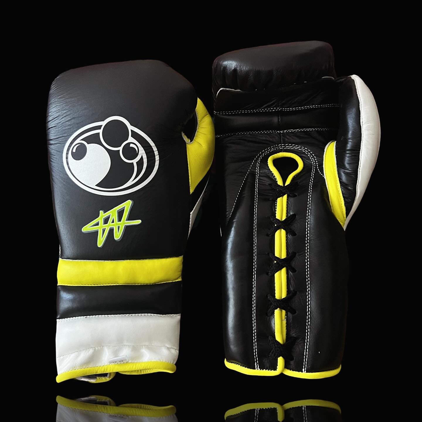 Grant Boxing Gloves Black/Yellow/White Heavy Bag