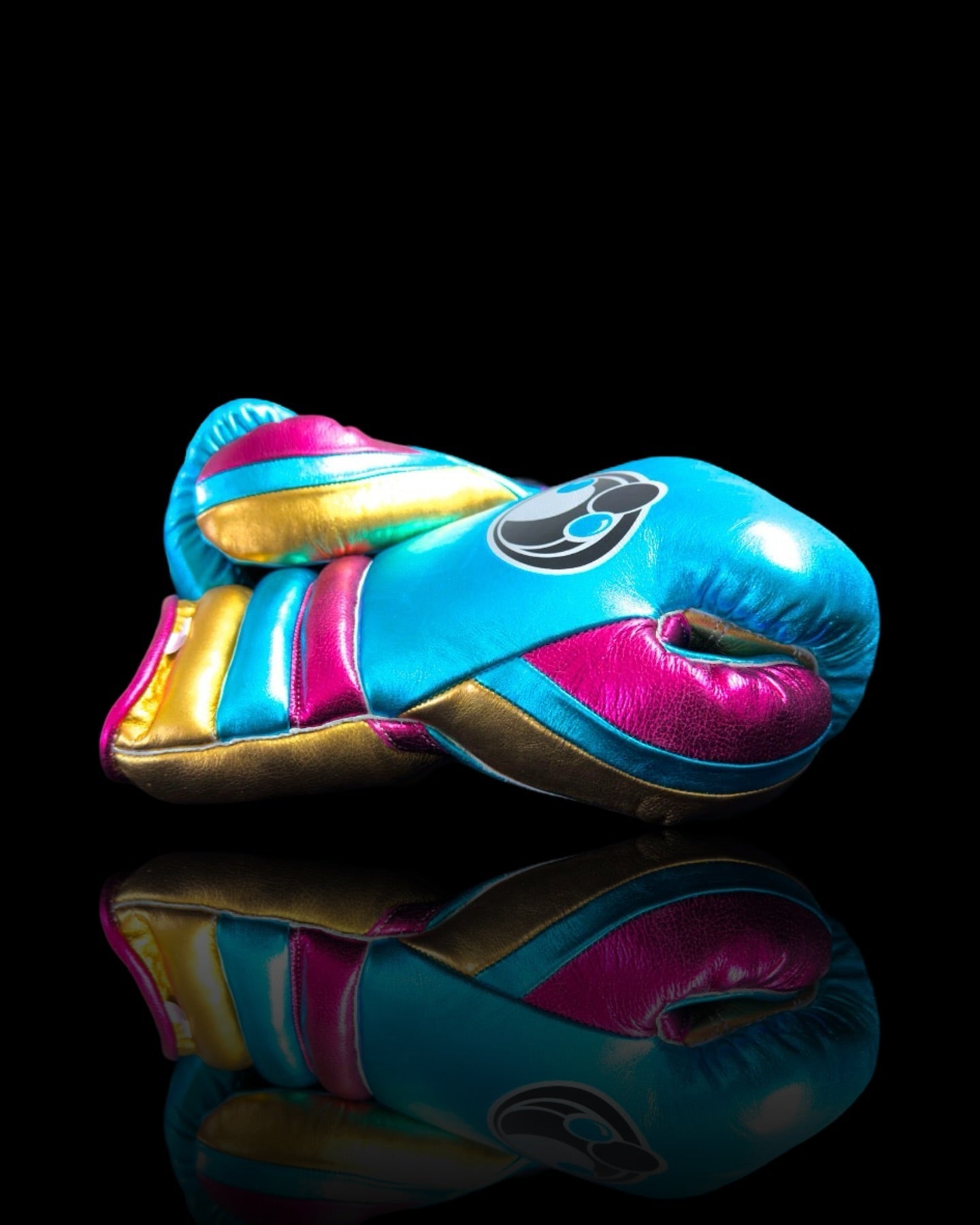 Grant Boxing Gloves Blue/Gold/Pink Boxing Training