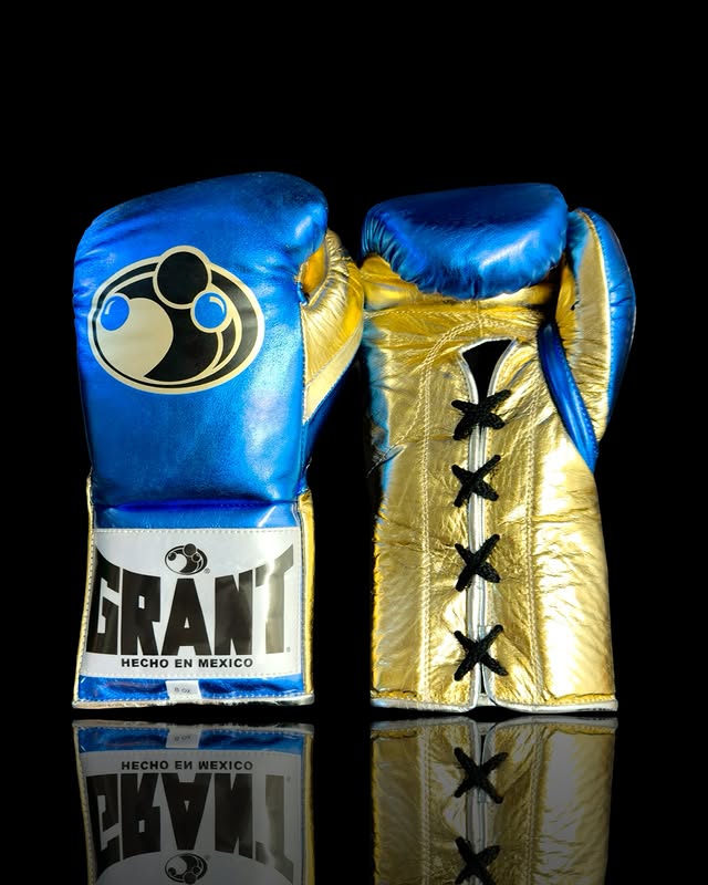 Grant Boxing Gloves Blue/Gold Competition
