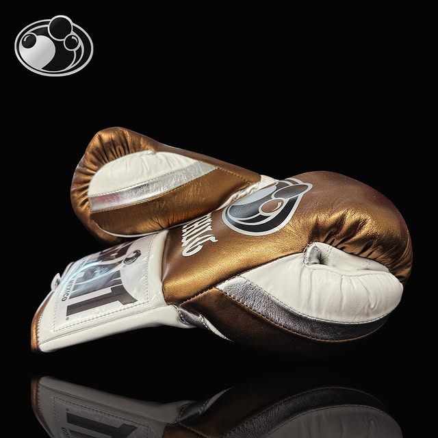 Grant Boxing Gloves Brown/White Fitness Boxing