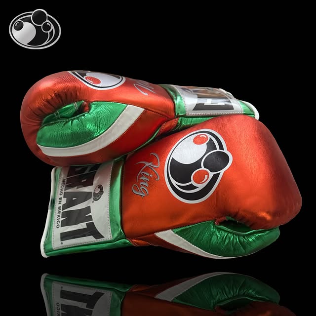 Grant Boxing Gloves Red/Green Fight Gear