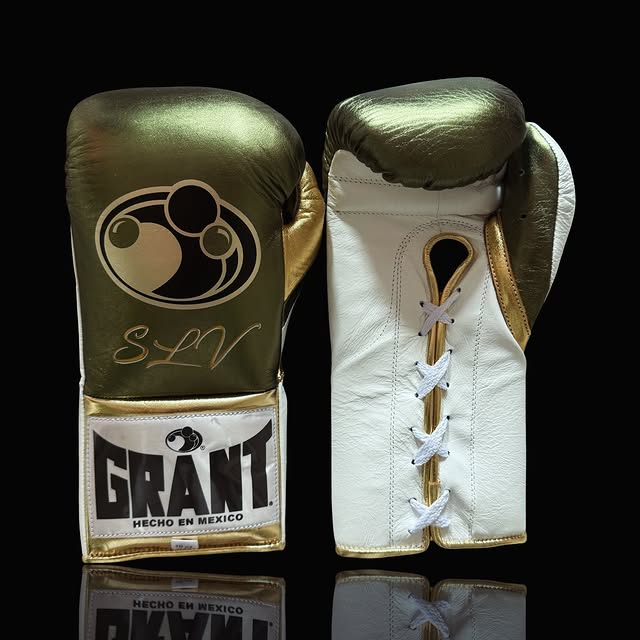 Grant Boxing Gloves Green/White/Gold Fitness Boxing