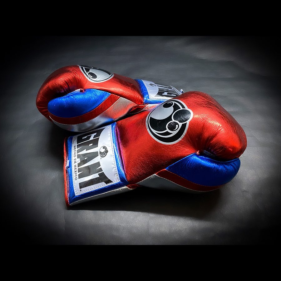 Grant Boxing Gloves Red/Blue Customizable