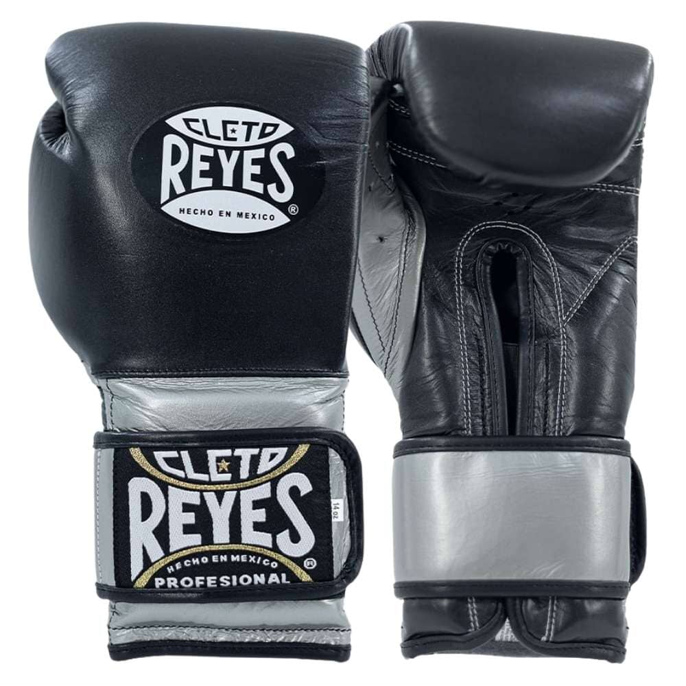 Cleto Reyes Boxing Gloves Black/Silver Fitness Boxing