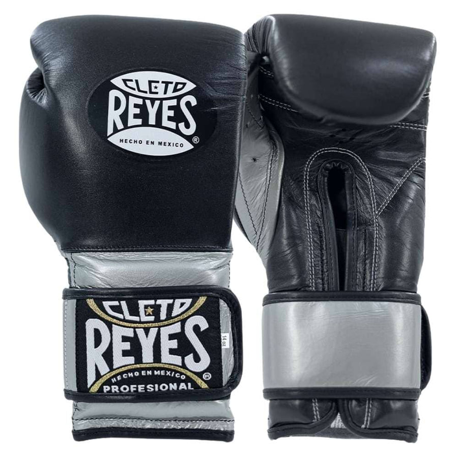 Cleto Reyes Boxing Gloves Black/Silver Fitness Boxing