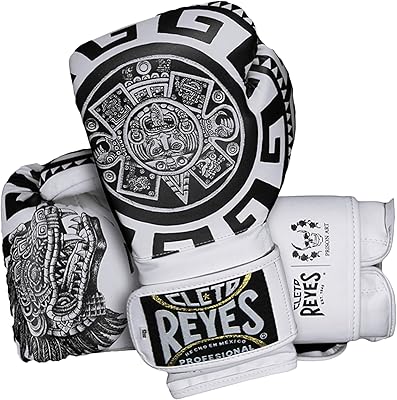 Cleto Reyes Boxing Gloves White/Black Velcro