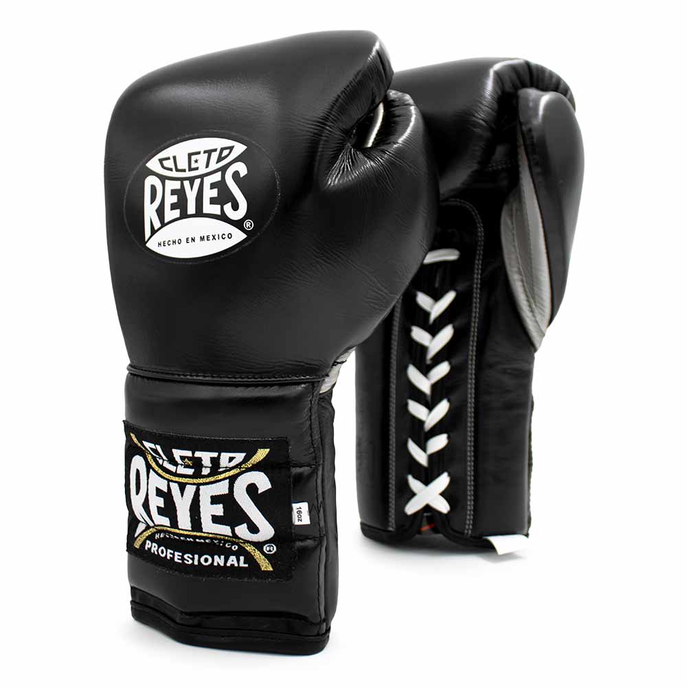 Cleto Reyes Boxing Gloves Black/White Custom Fit
