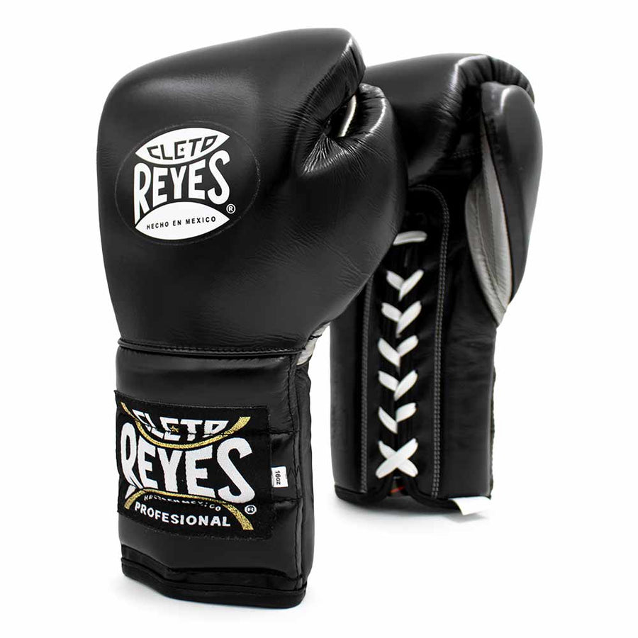 Cleto Reyes Boxing Gloves Black/White Custom Fit