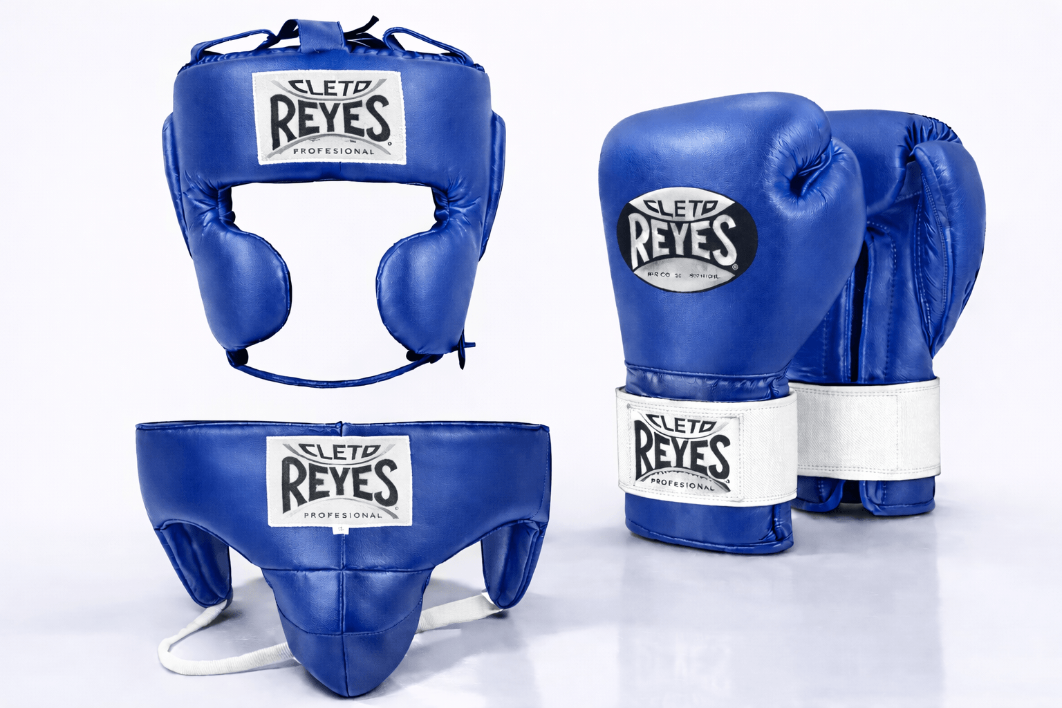 Cleto Reyes Boxing Set Blue/White Customizable