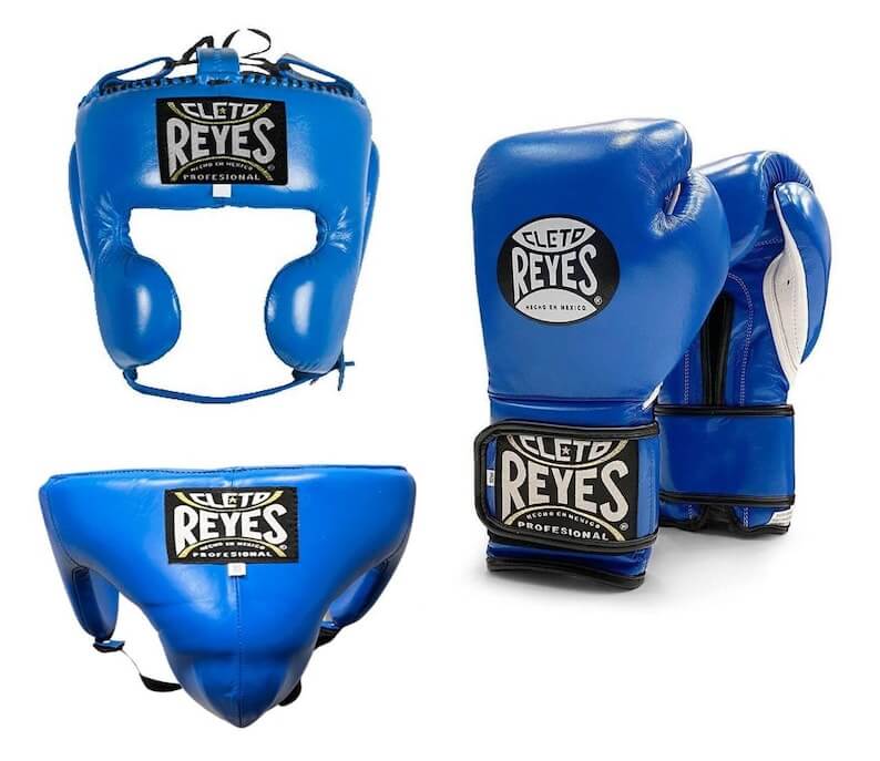 Cleto Reyes Boxing Set Blue/White Customizable