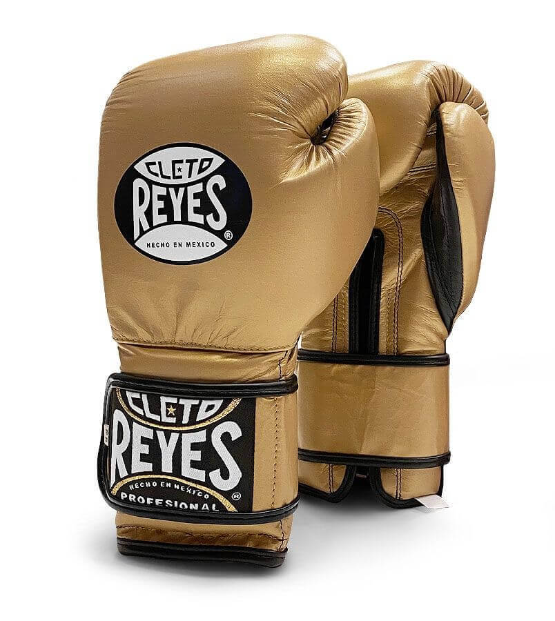 Cleto Reyes Boxing Gloves Brown/Black Velcro 16oz