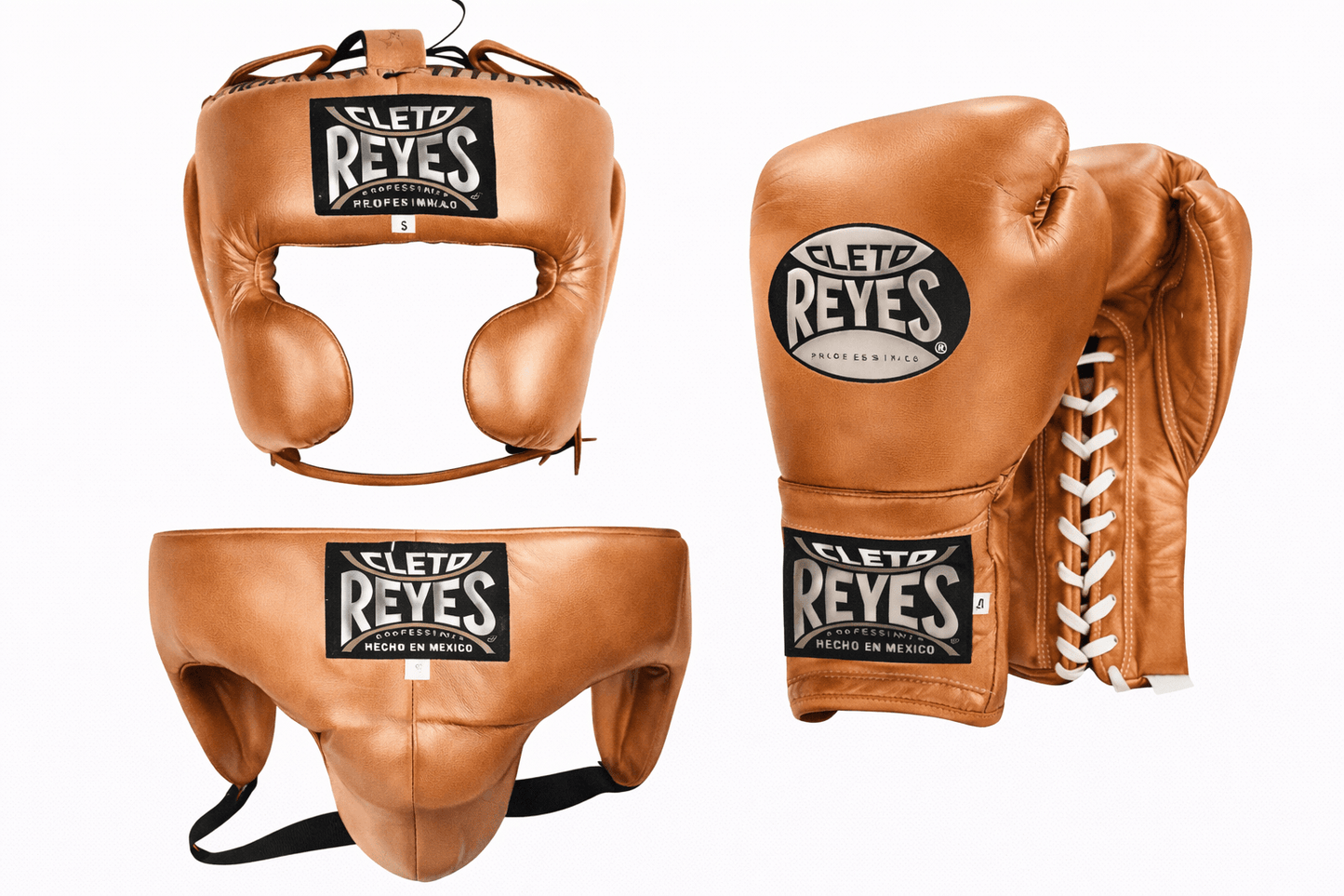 Cleto Reyes Boxing Set Brown Boxing Gear