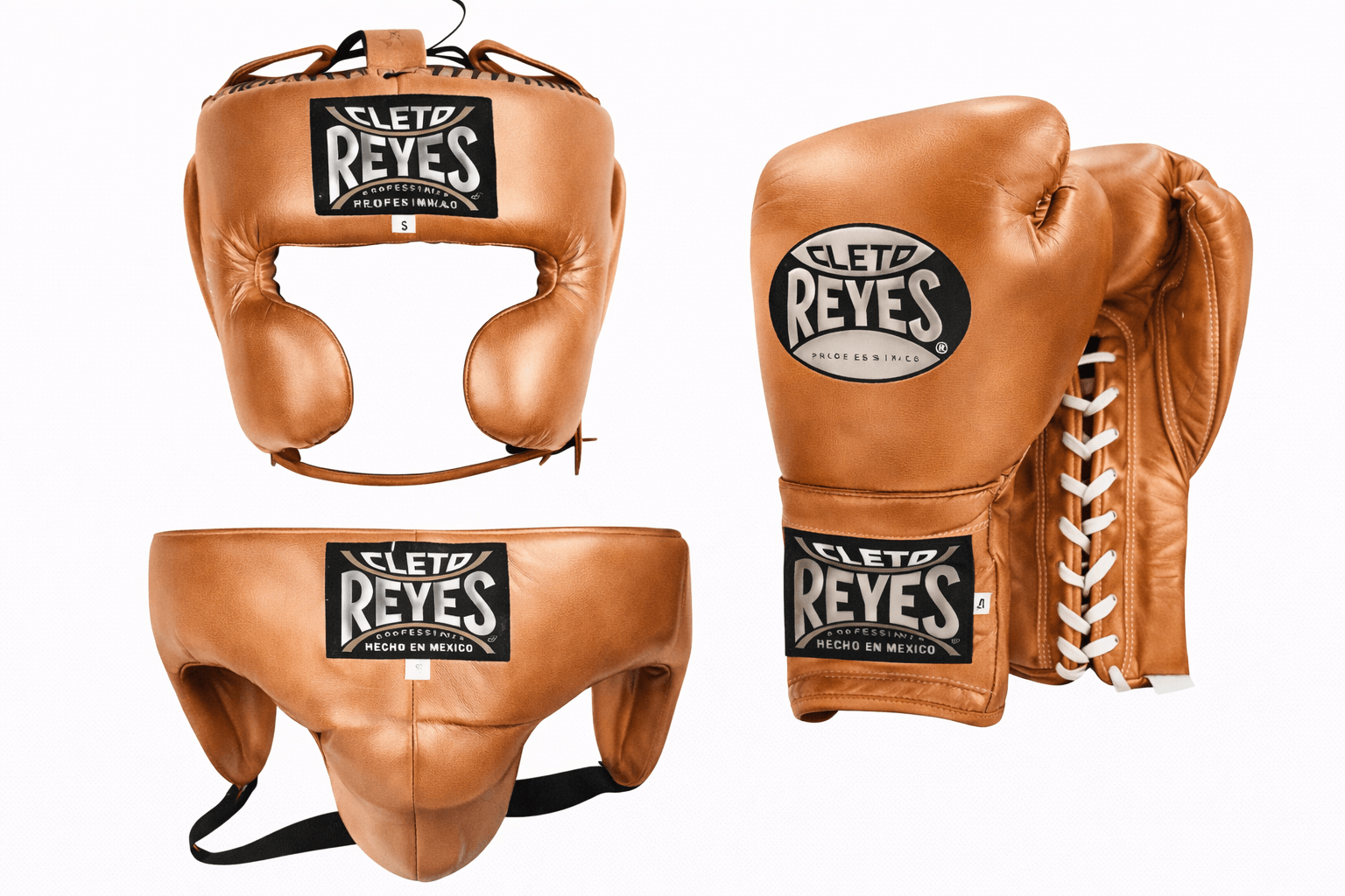 Cleto Reyes Boxing Set Brown Boxing Gear