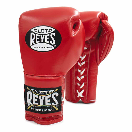 Cleto Reyes Boxing Gloves Red Lace-Up Training