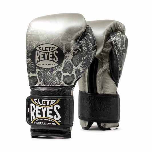 Cleto Reyes Boxing Gloves Black/Silver Sparring