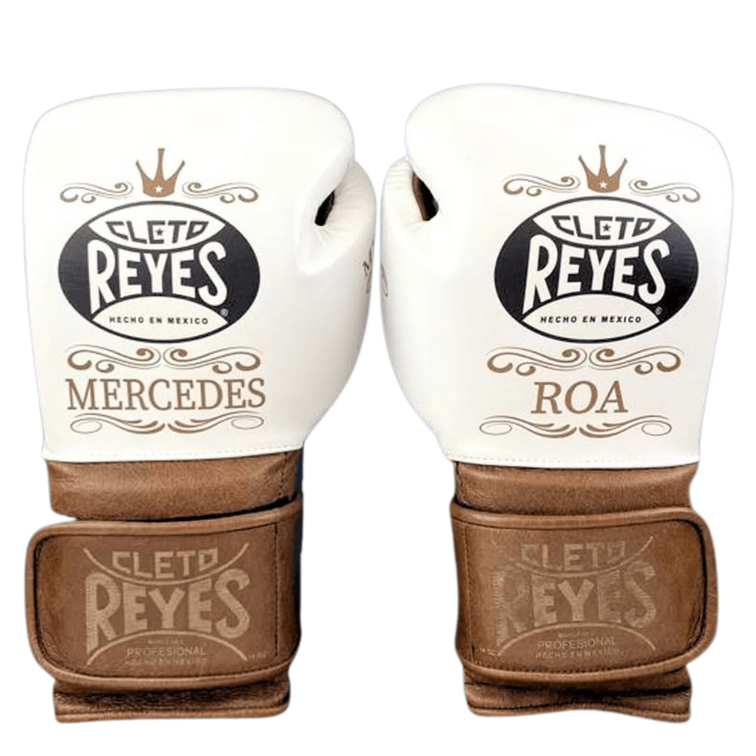 Cleto Reyes Boxing Gloves White/Brown Training