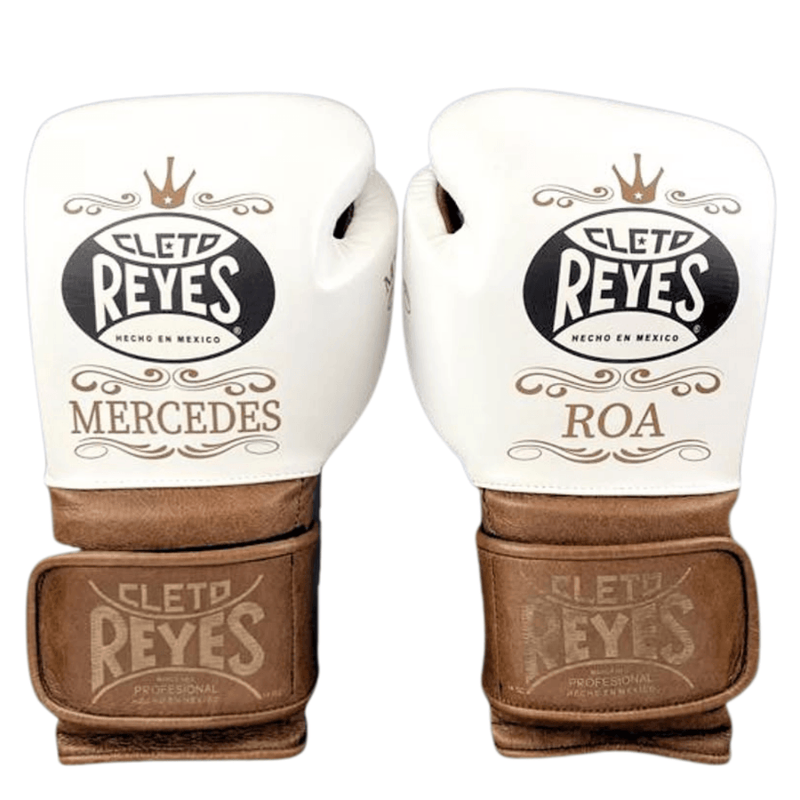 Cleto Reyes Boxing Gloves White/Brown Training