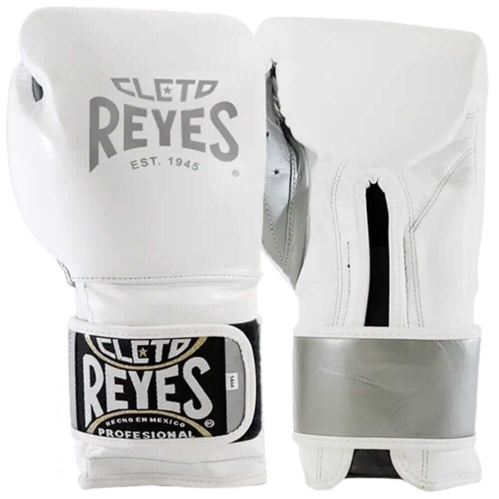 Cleto Reyes Boxing Gloves White/Silver Boxing Training
