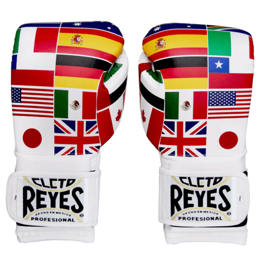 Cleto Reyes  Boxing Gloves White Flag Style Competition