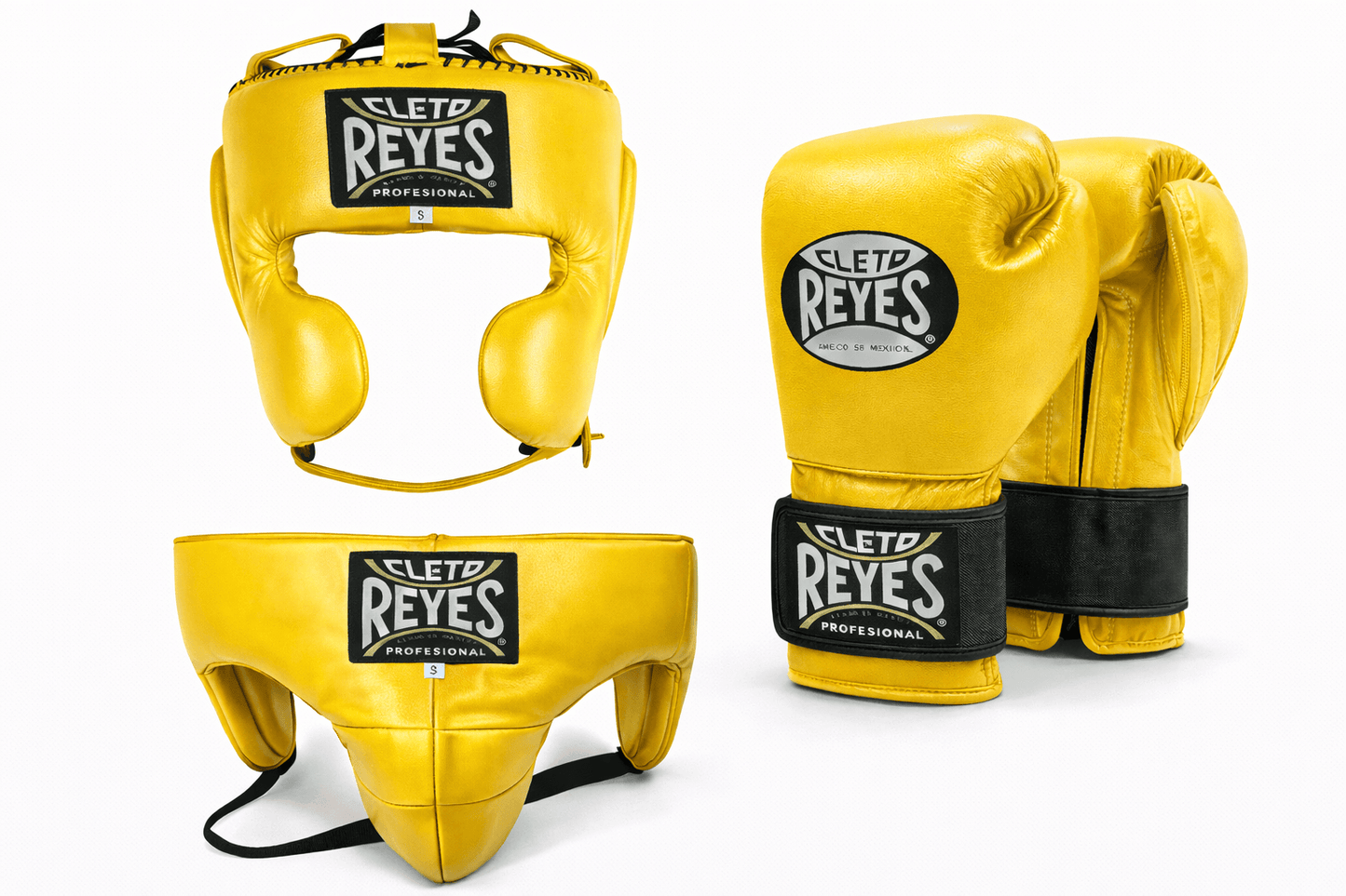 Cleto Reyes Boxing Set Yellow/Black Training Set