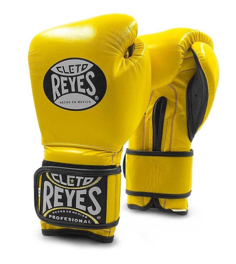 Cleto Reyes Boxing Gloves Yellow/Black Sparring