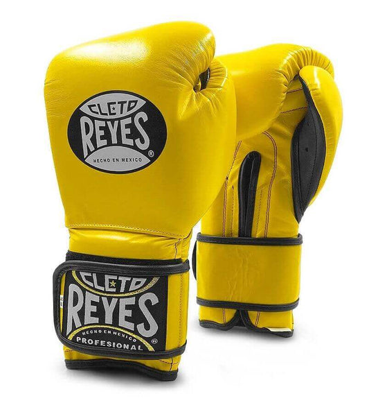 Cleto Reyes Boxing Gloves Yellow/Black Sparring