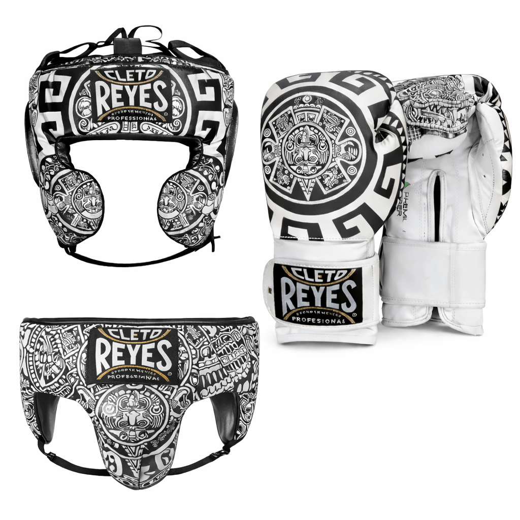 Cleto Reyes Boxing Set White/Black Boxing Gear