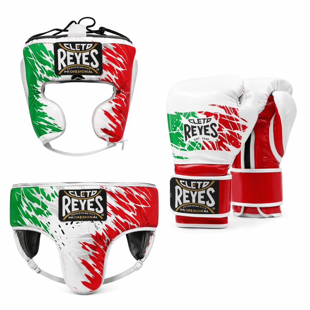 Cleto Reyes Boxing Set White/Red/Green Boxing Kit