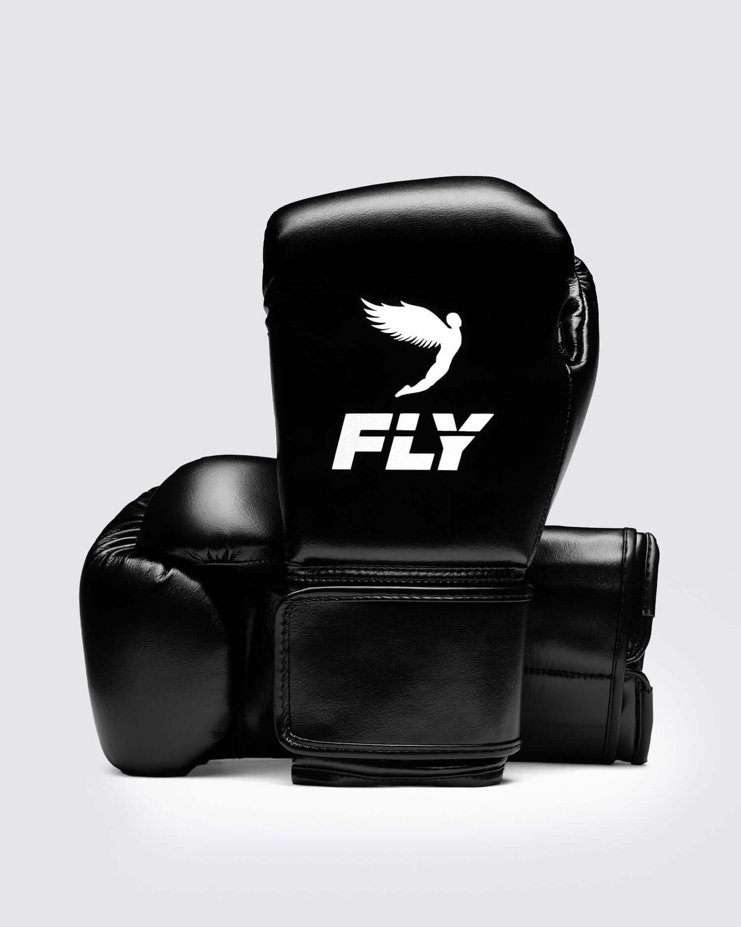 Fly Boxing Gloves Black/White Customizable