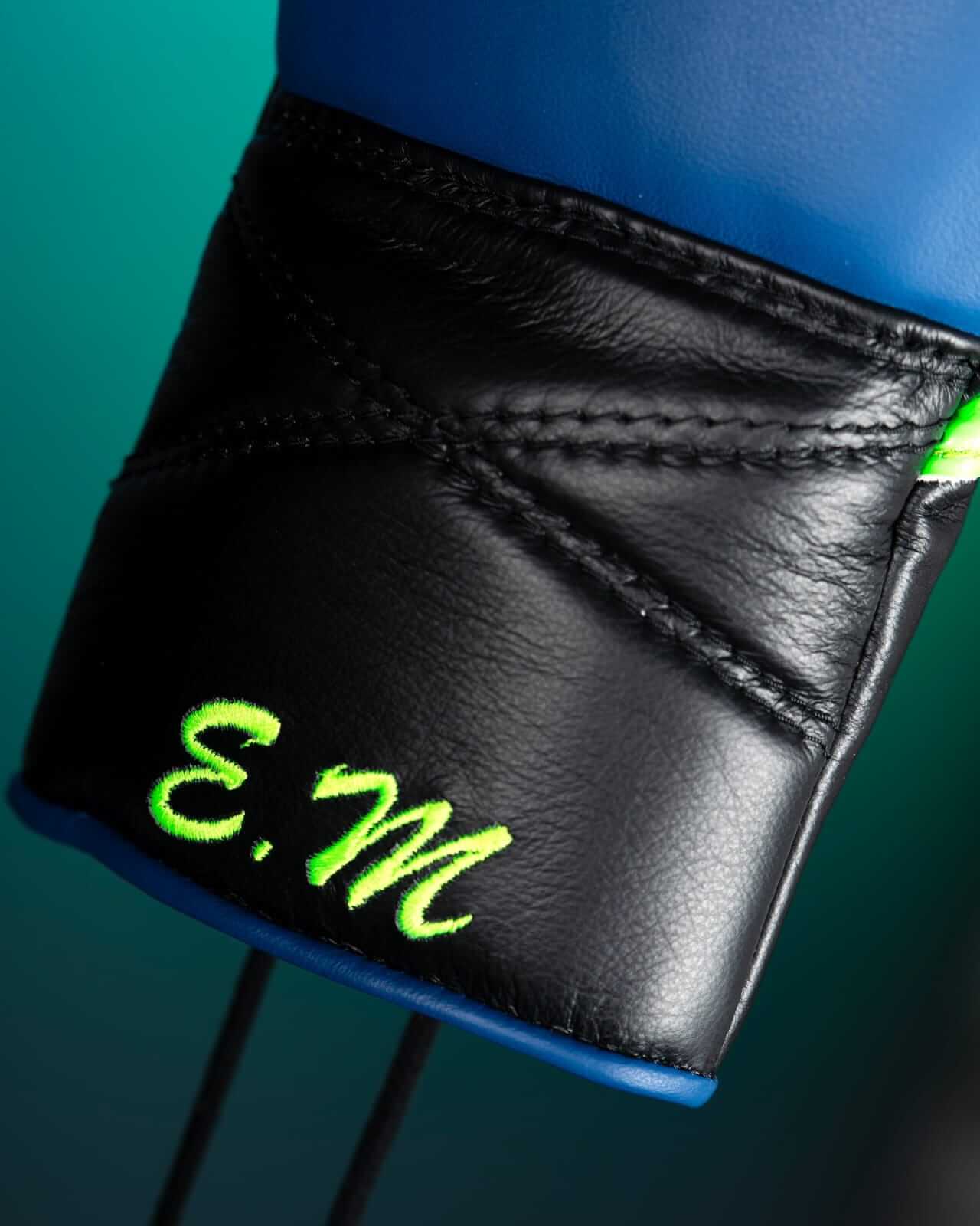 Fly Boxing Gloves Blue/Green/Black Custom Fit