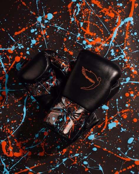 Fly Boxing Gloves Brown/Multi Training
