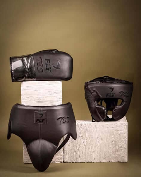 Fly Boxing Set Brown Boxing Gear