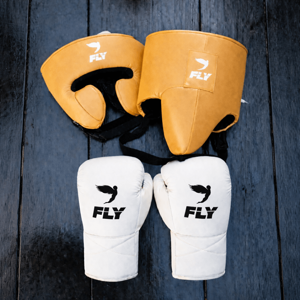 Fly Boxing Set Gold/White Complete Set