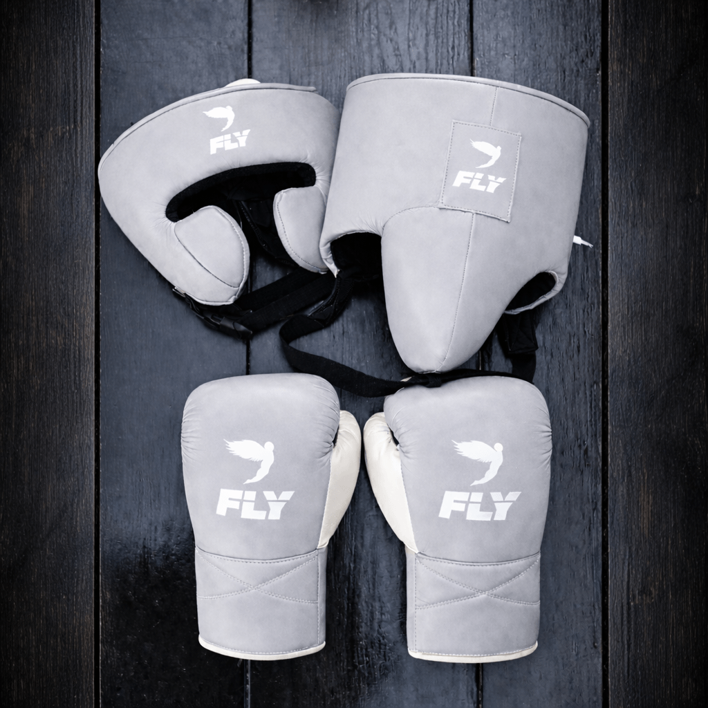Fly Boxing Set Grey/White Complete Set