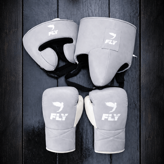 Fly Boxing Set Grey/White Complete Set