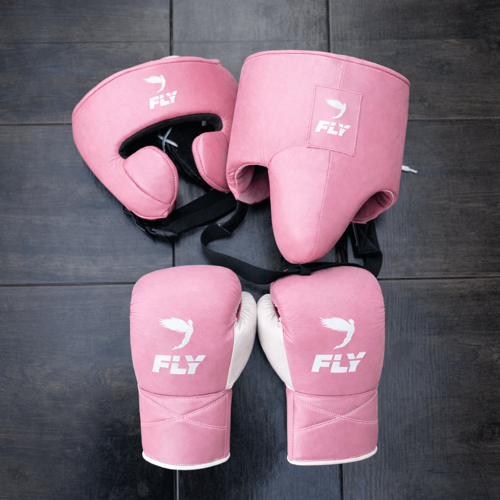 Fly Boxing Set Pink/White Training Set