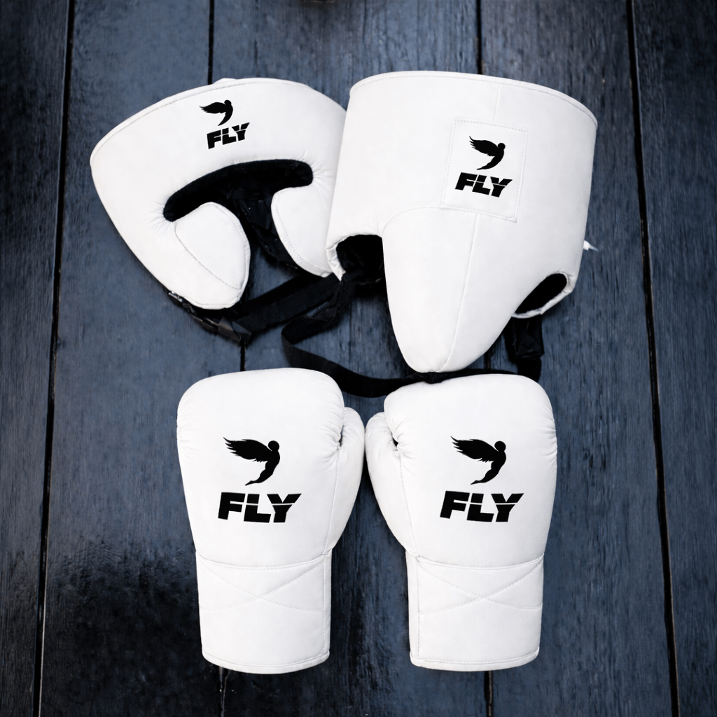 Fly Boxing Set White Sparring Set