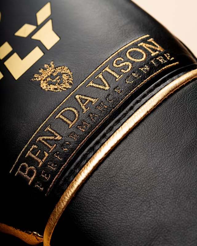 Fly Boxing Gloves Black/Gold Custom Fit