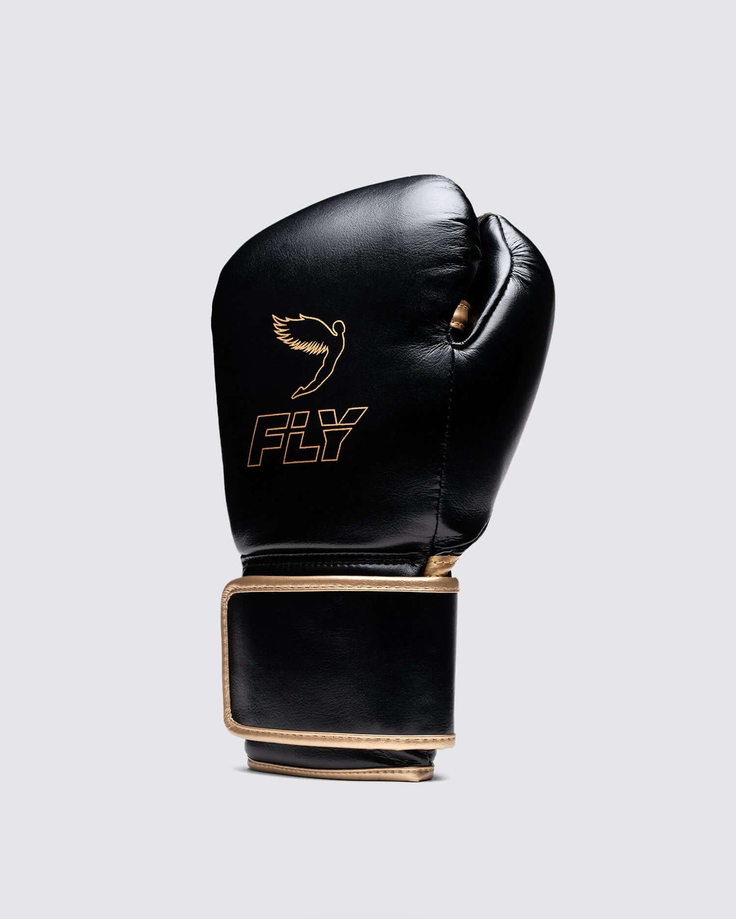 Fly Boxing Gloves Black/Gold Custom
